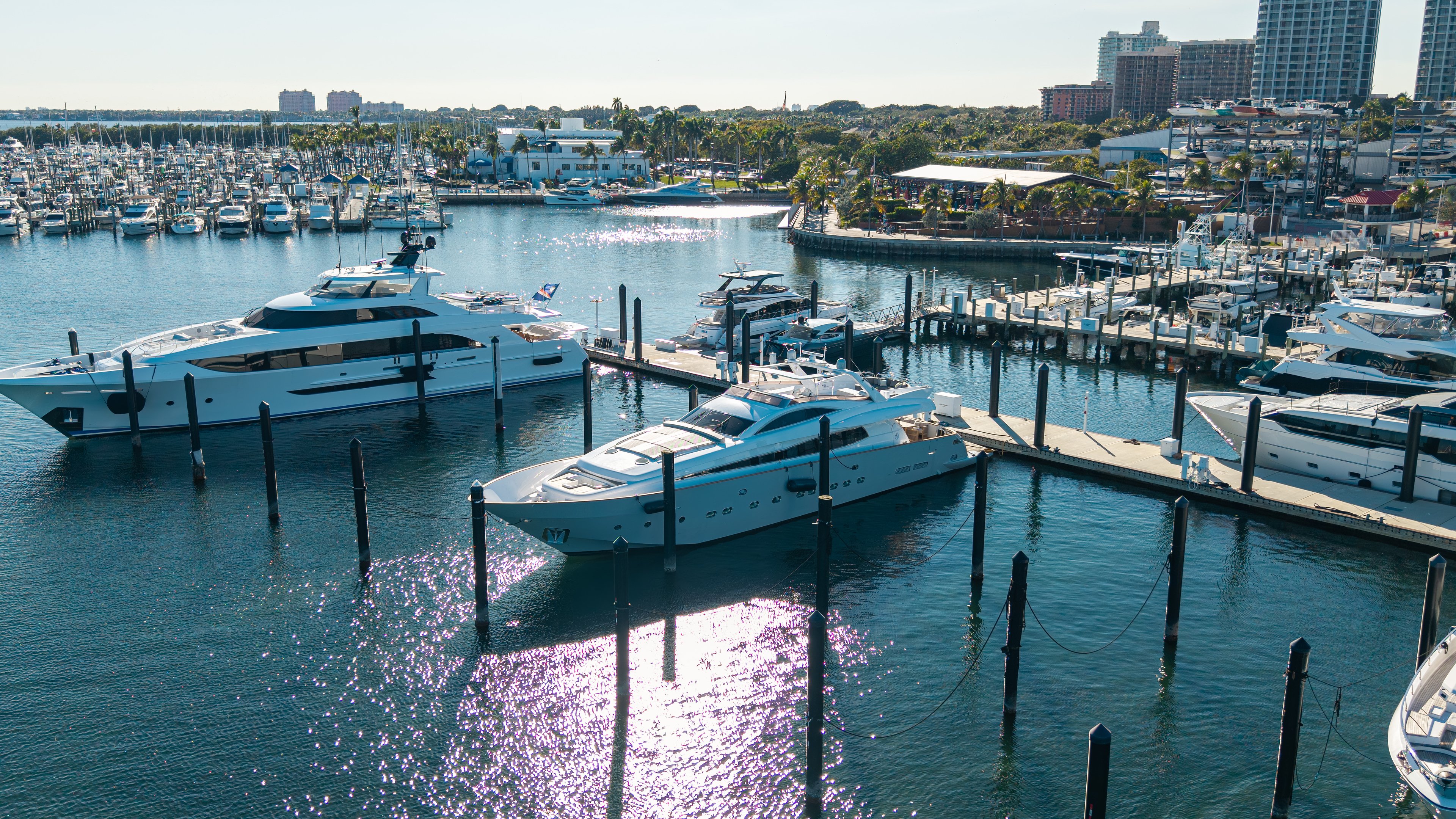 110ft Antago aerial marina