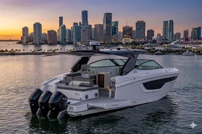 38ft GLS Cruiser Miami sunset