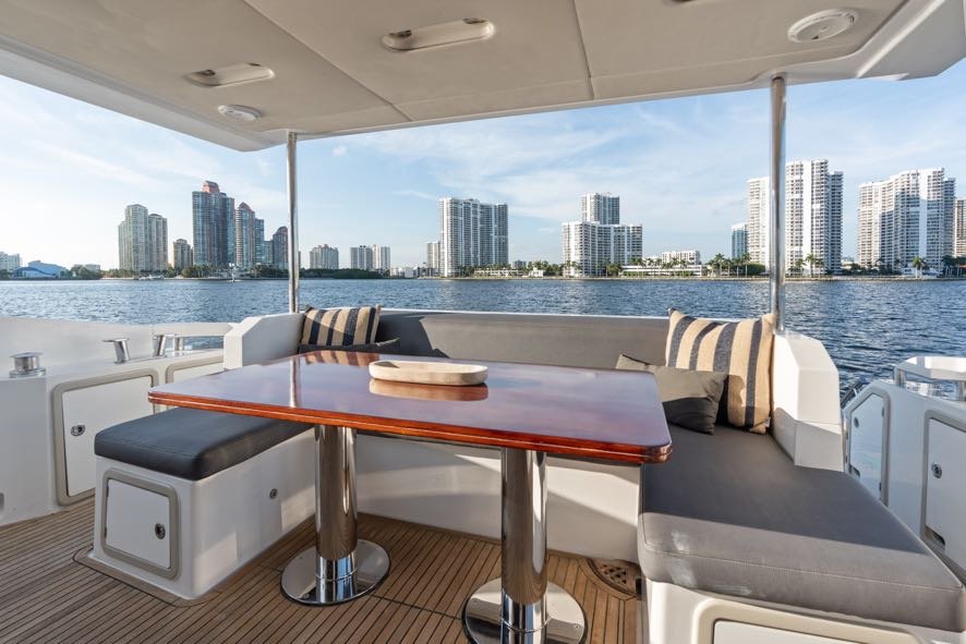Paragon aft deck dining