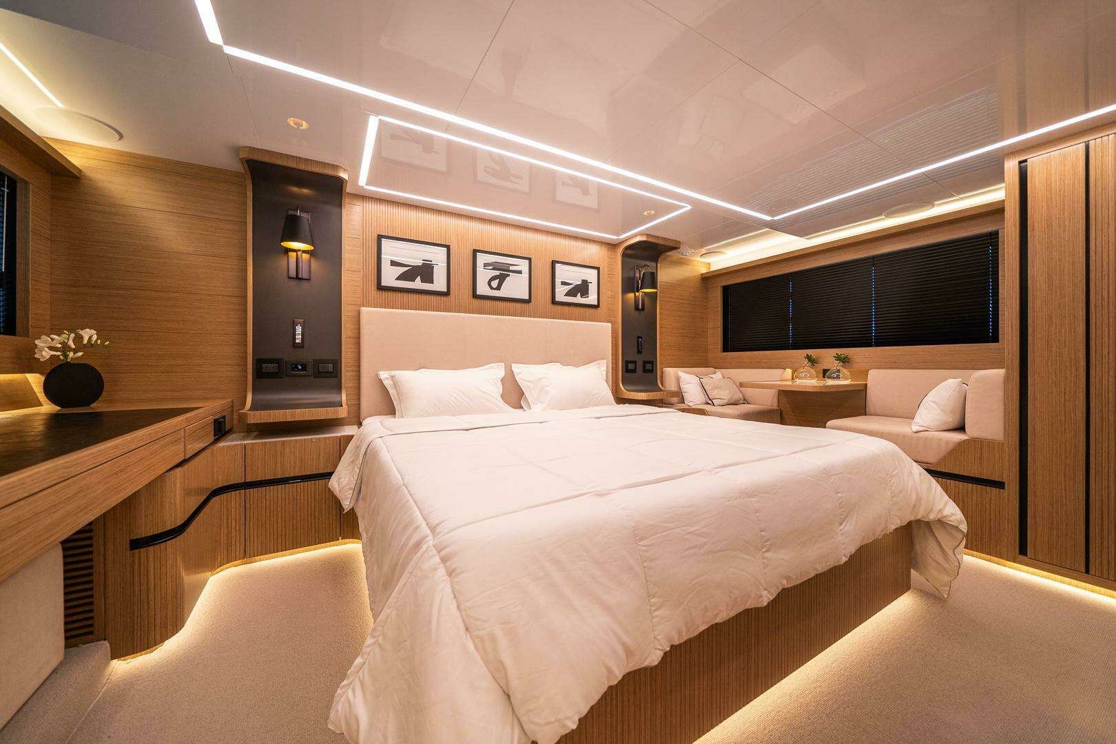 Pearl 62 master cabin