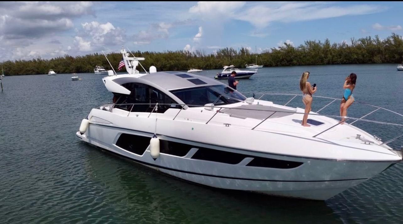 60ft Sunseeker Predator on the water