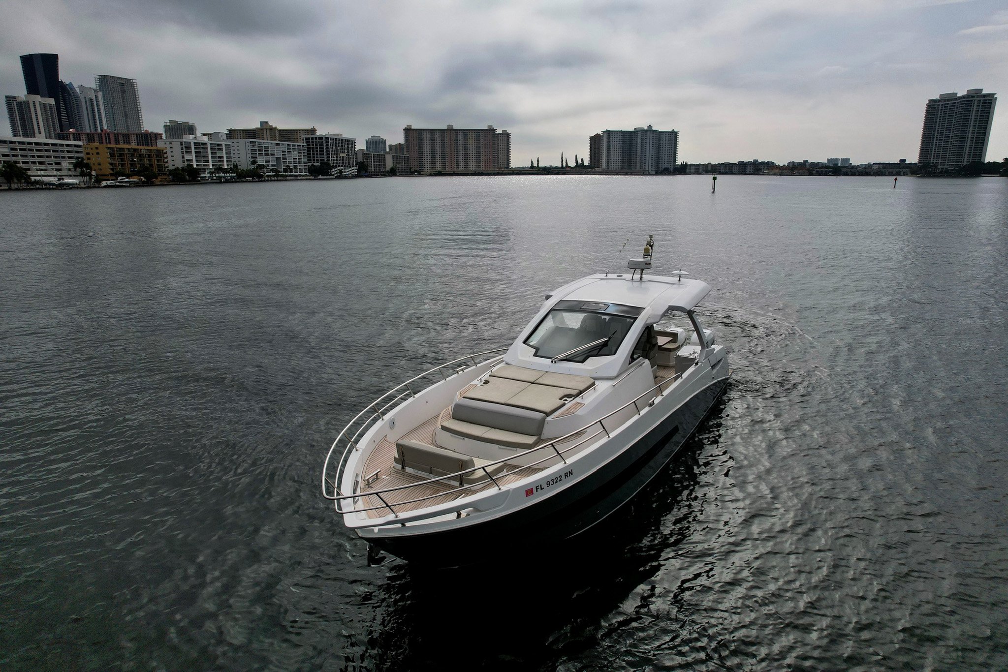 Azimut Verve aerial North Miami