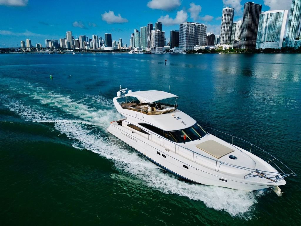 65ft Viking Miami skyline